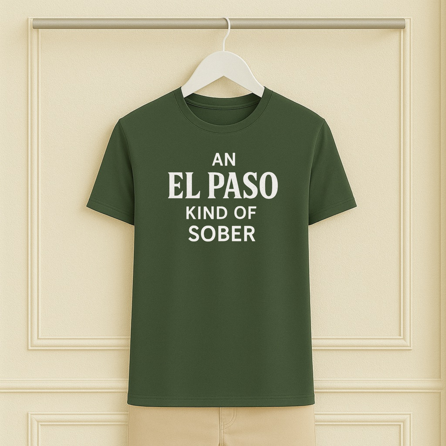 An El Paso Kind of Sober Tee
