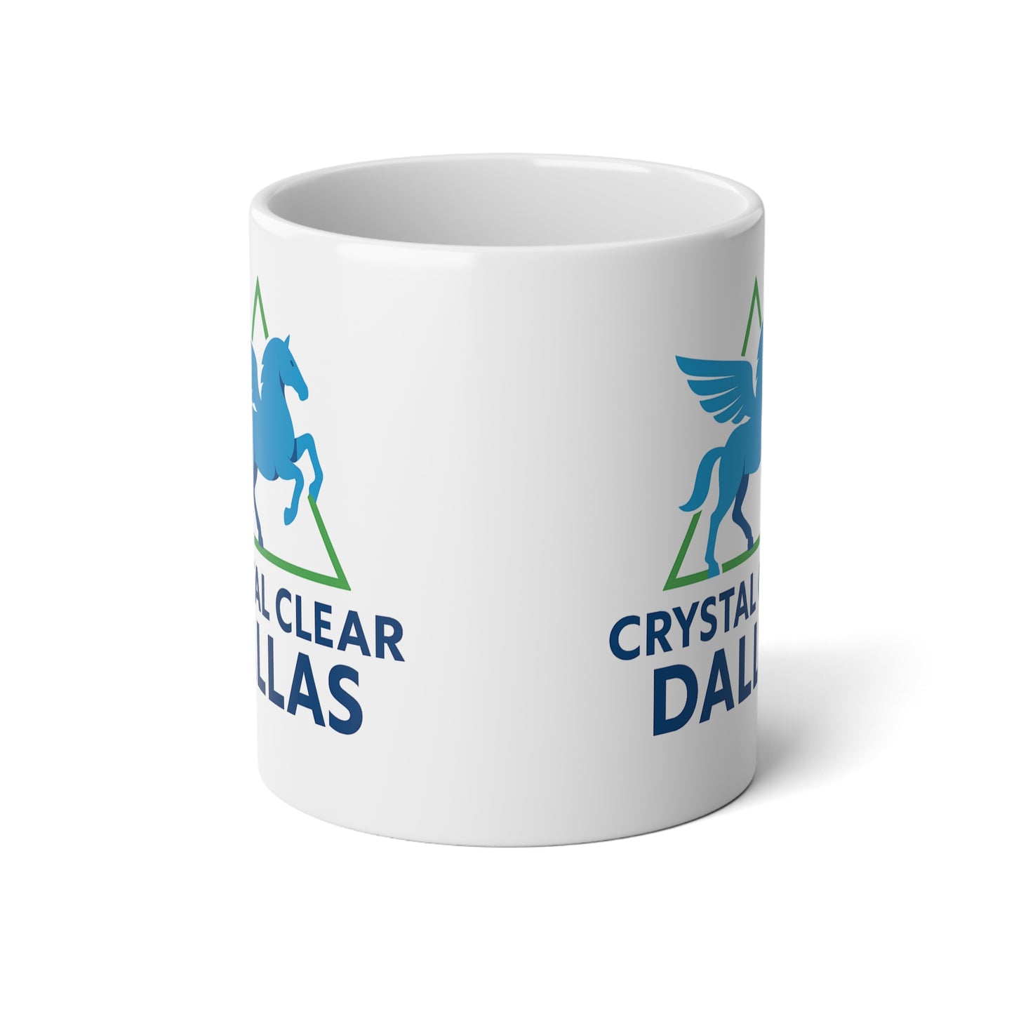Crystal Clear Dallas Logo 20 oz. Mug