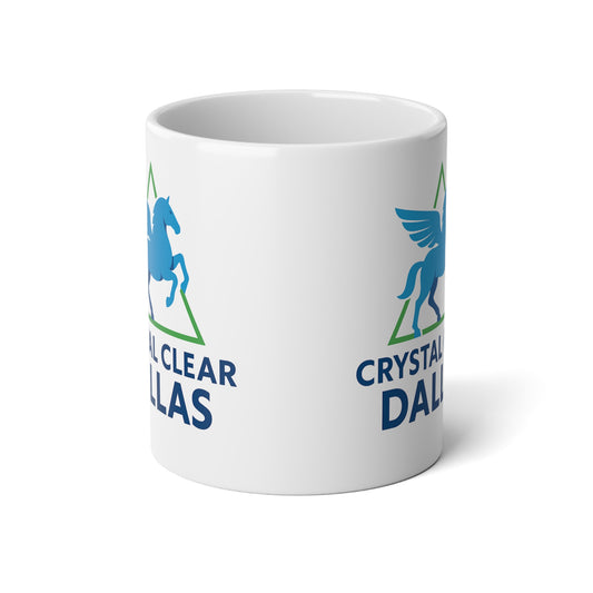 Crystal Clear Dallas Logo 20 oz.  Mug
