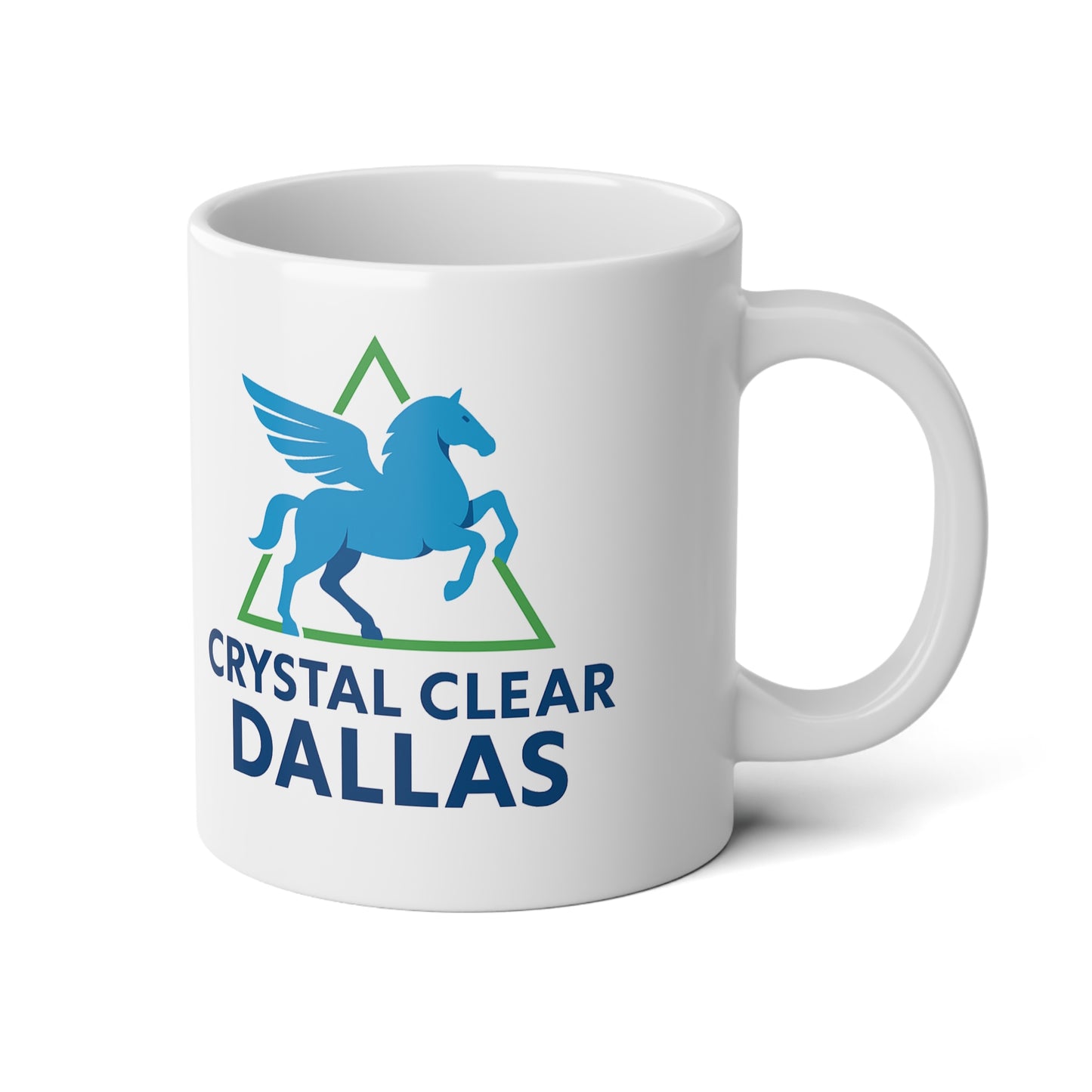 Crystal Clear Dallas Logo 20 oz. Mug