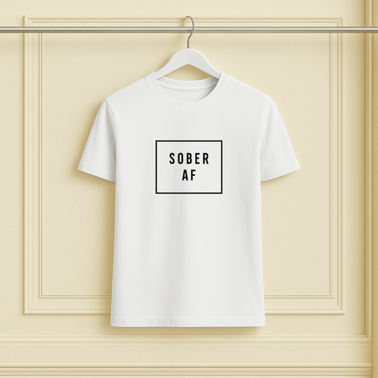 Sober AF Recovery Tee