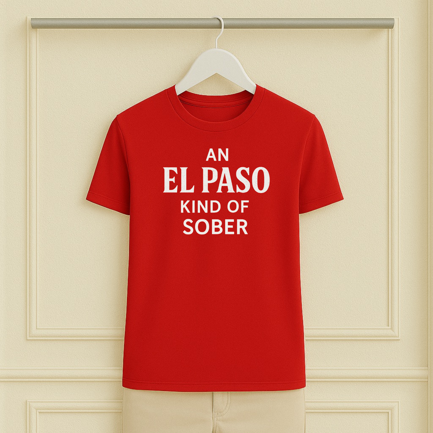 An El Paso Kind of Sober Tee