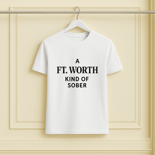 A Ft. Worth Kind of Sober Tee