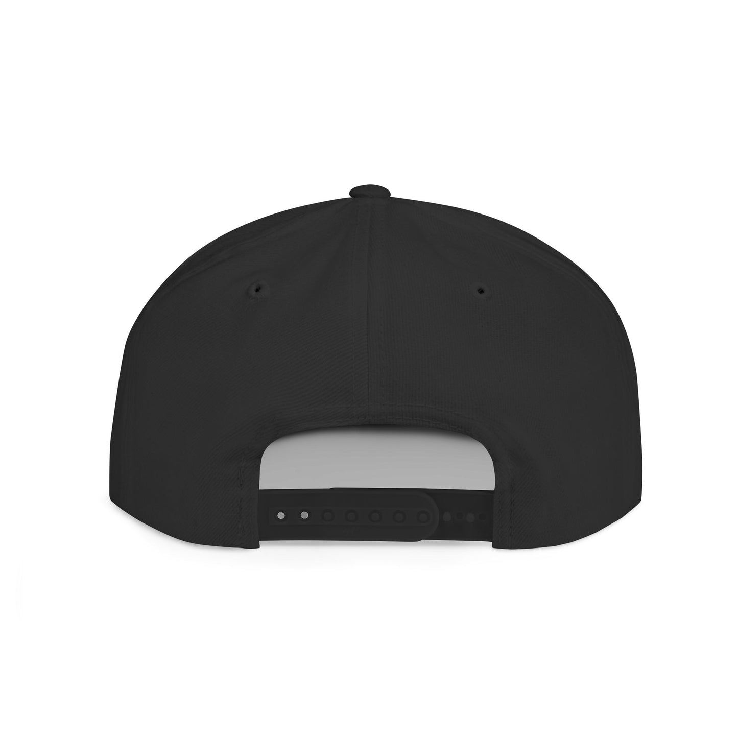 Inverted Sober Flat Bill Snapback
