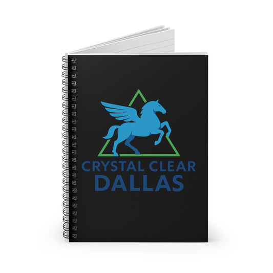 Crystal Clear Dallas Logo Notebook