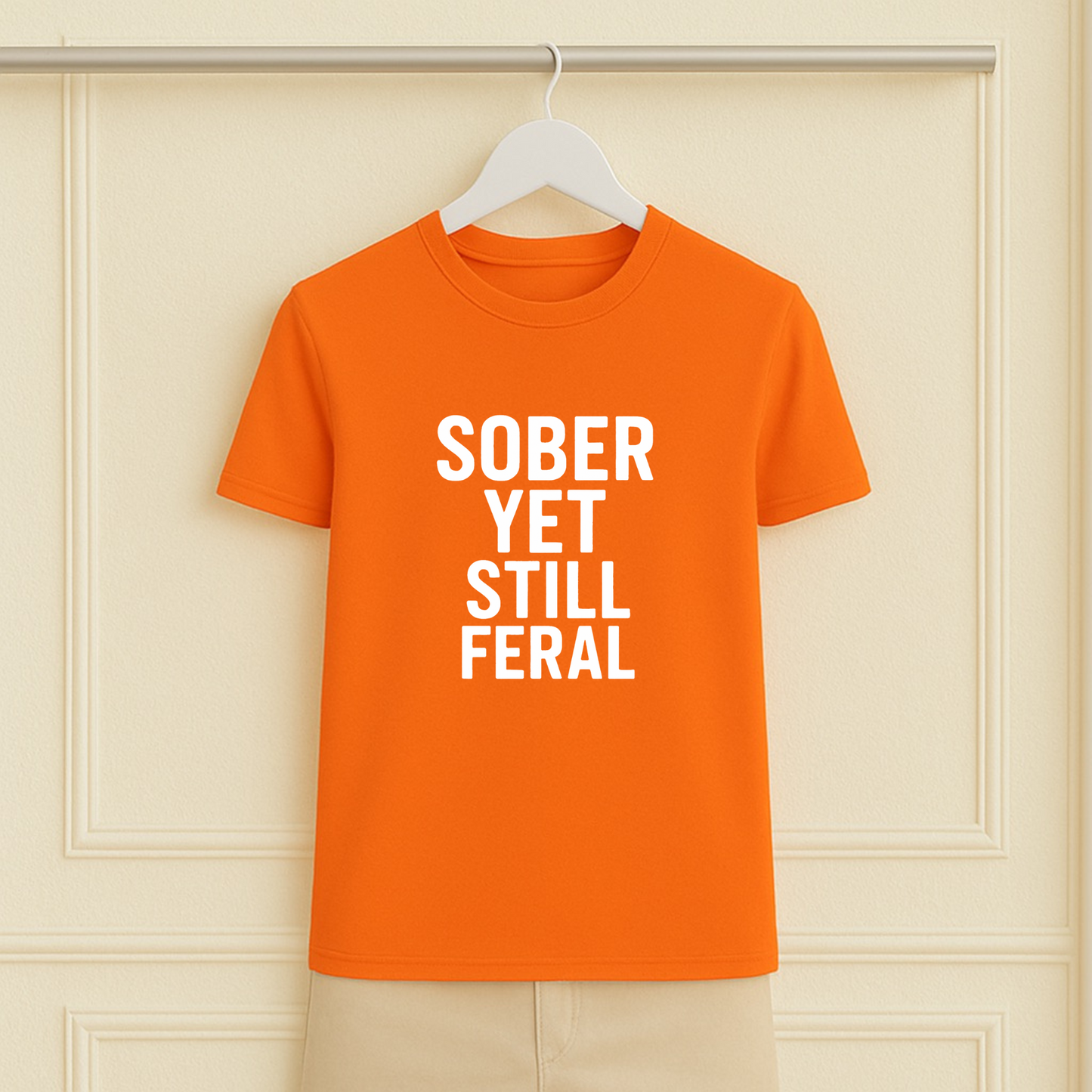 Sober Yet Still Feral Recovery Tee