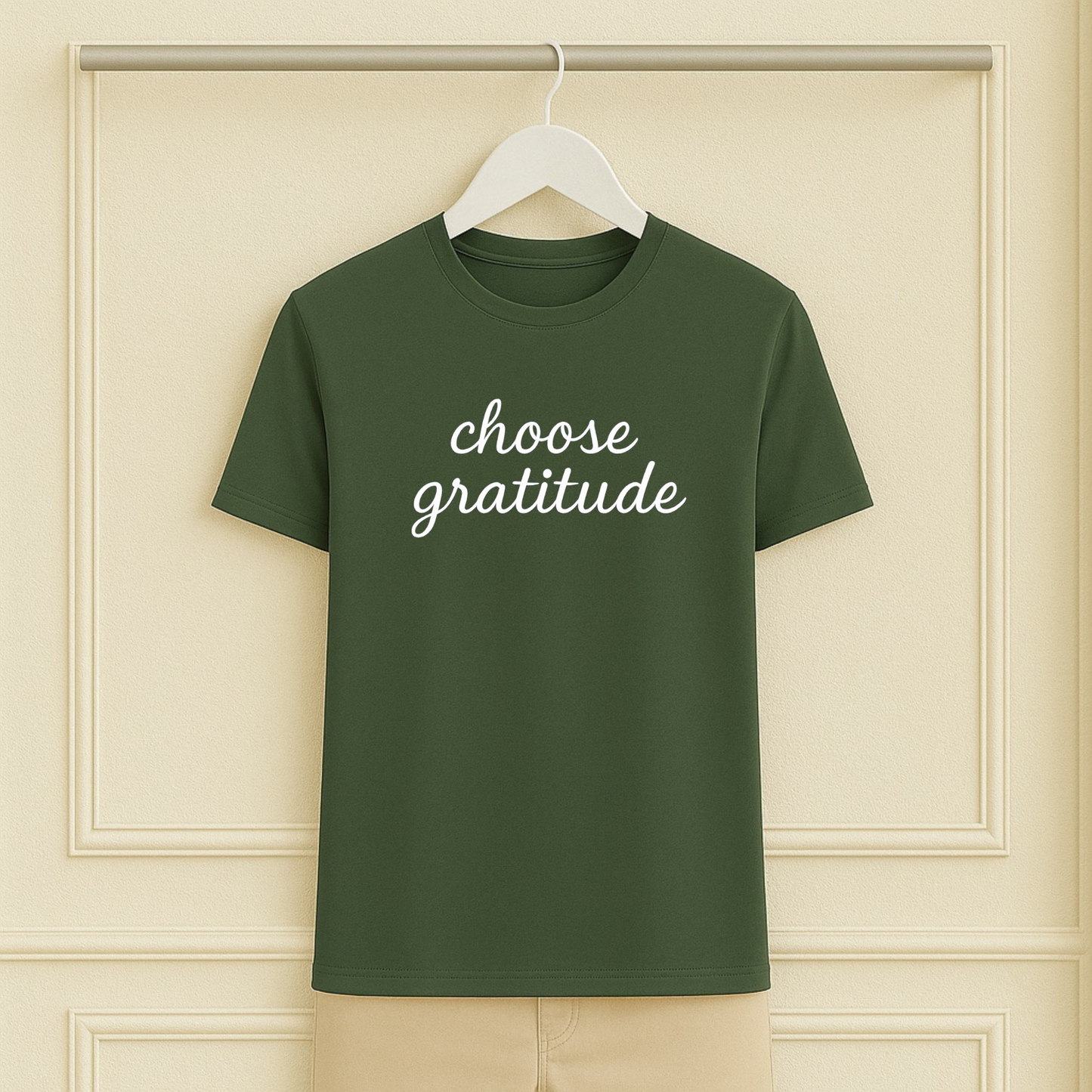 Choose Gratitude Script Tee