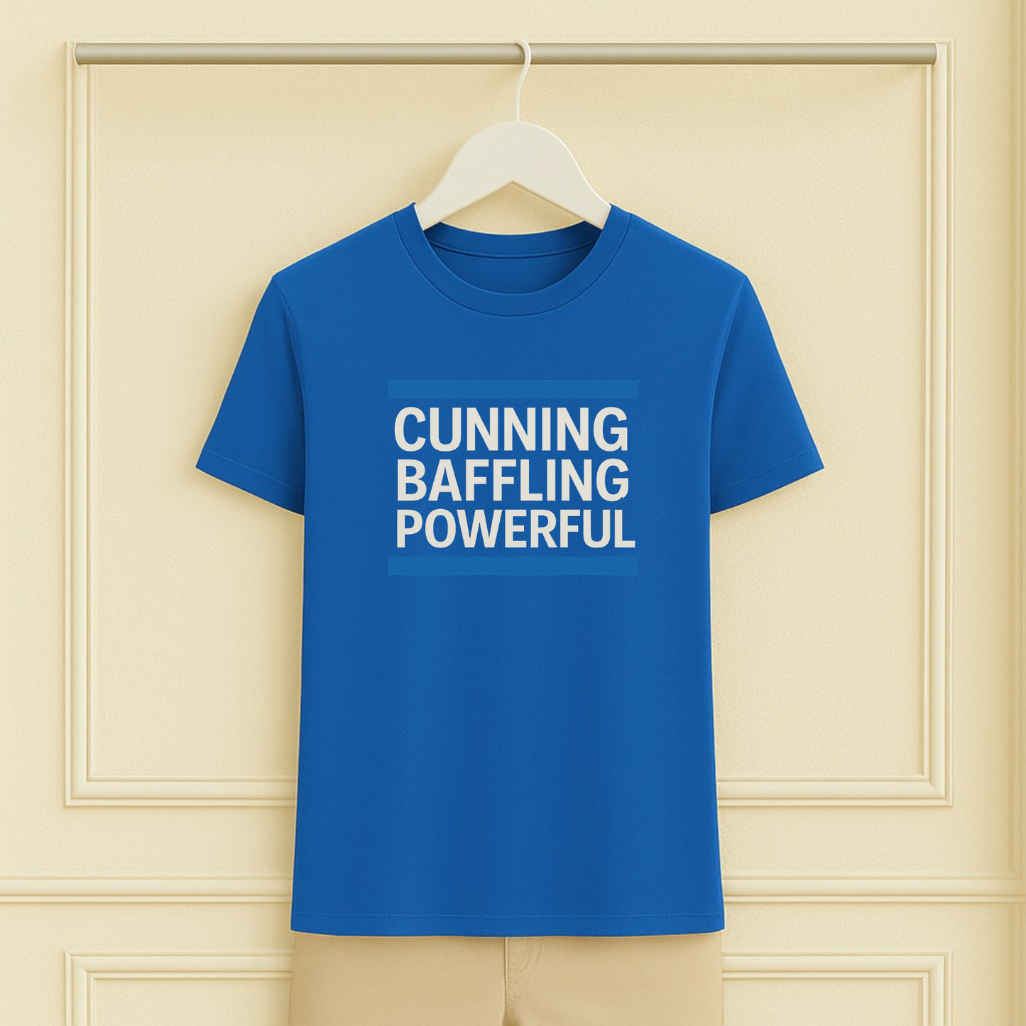 Cunning. Baffling. Powerful. Sober Tee