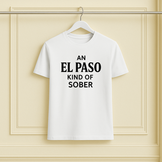 An El Paso Kind of Sober Tee