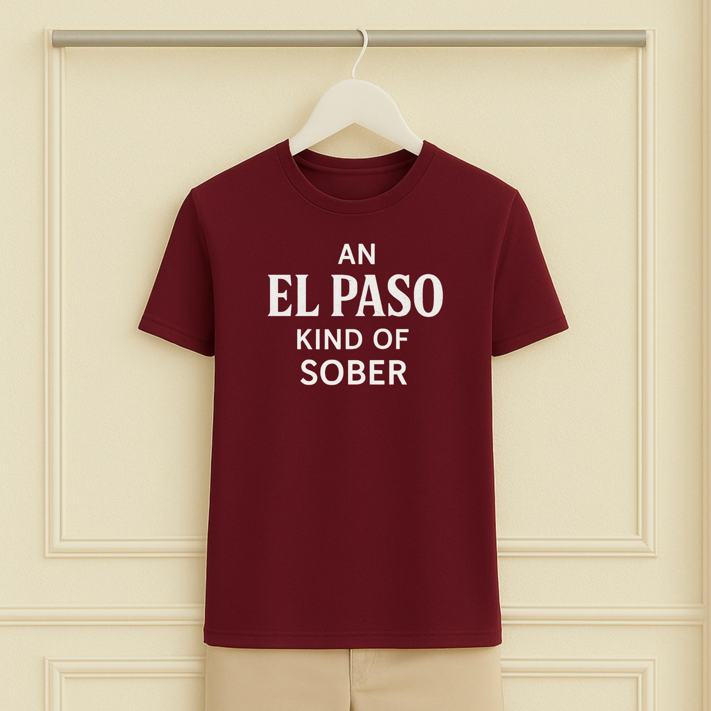 An El Paso Kind of Sober Tee