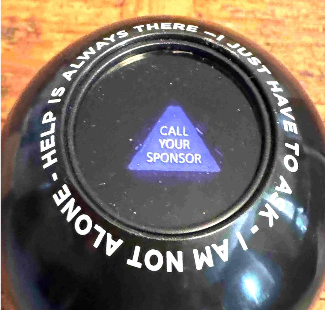 Recovery Magic 8 Ball