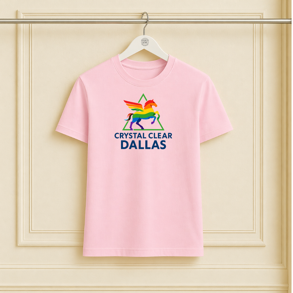Crystal Clear Dallas Pride Tee