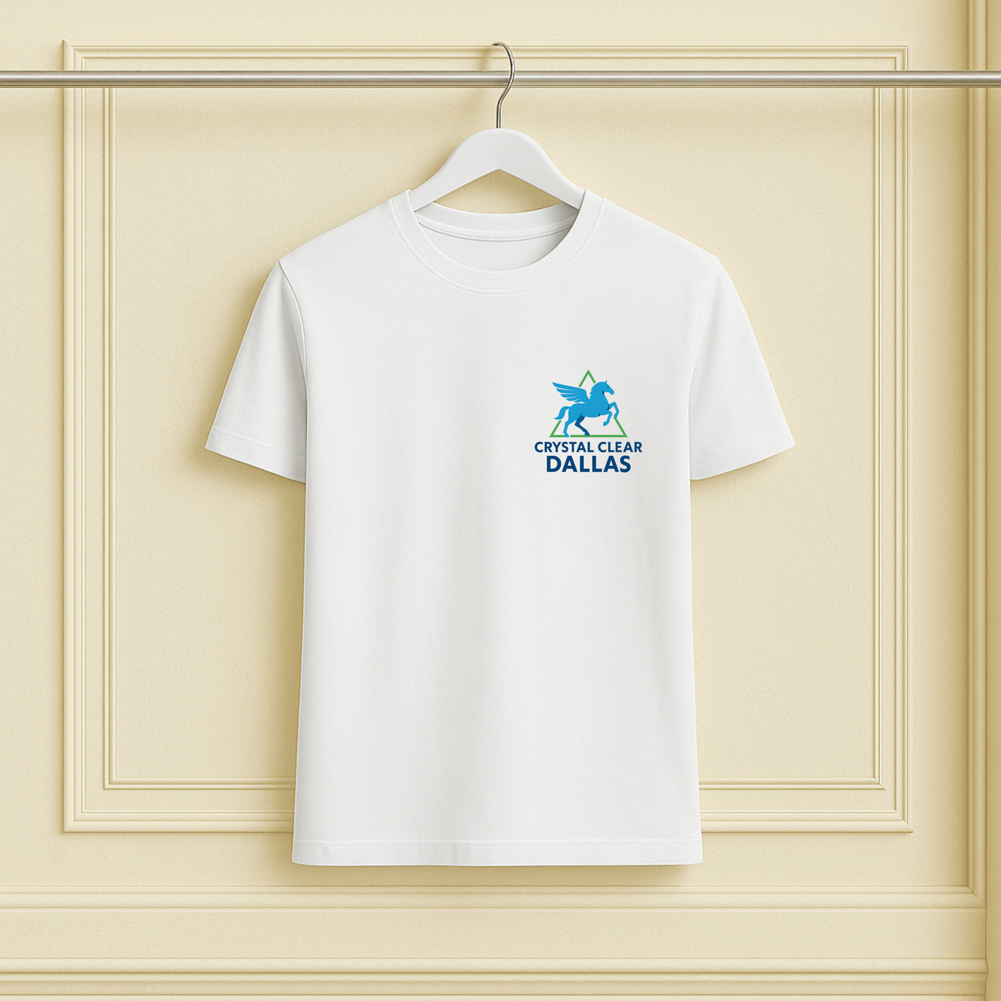 Crystal Clear Dallas Logo Tee