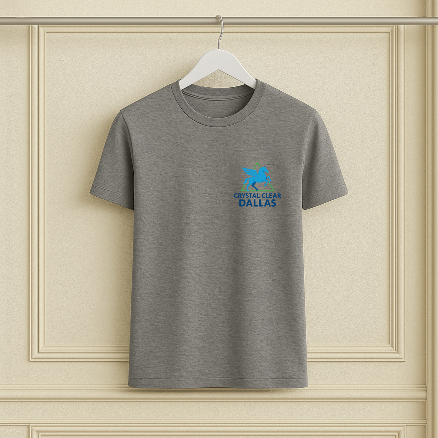 Crystal Clear Dallas Logo Tee