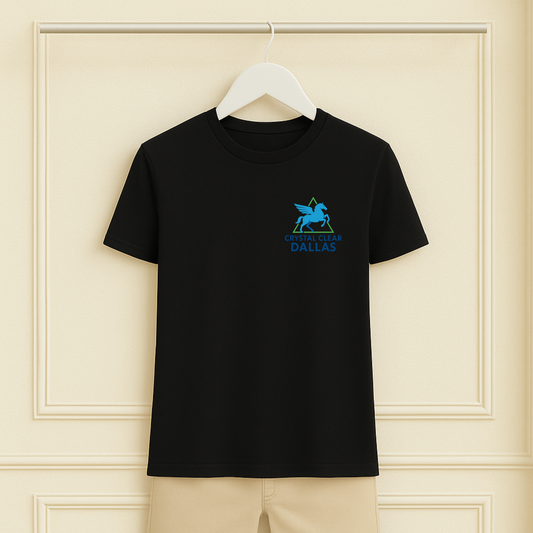 Crystal Clear Dallas Logo Tee