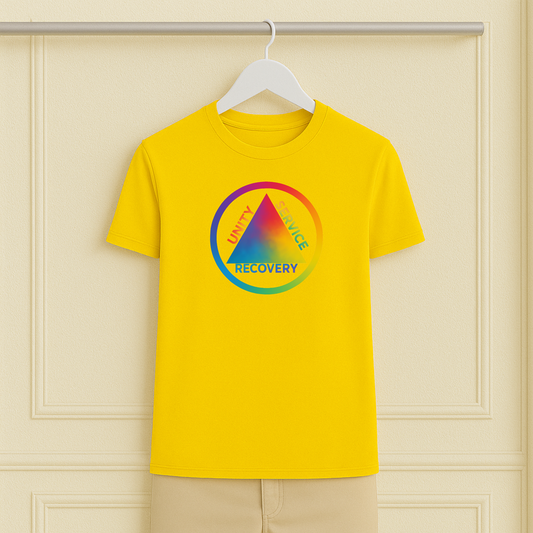 Rainbow Recovery Symbol Tee