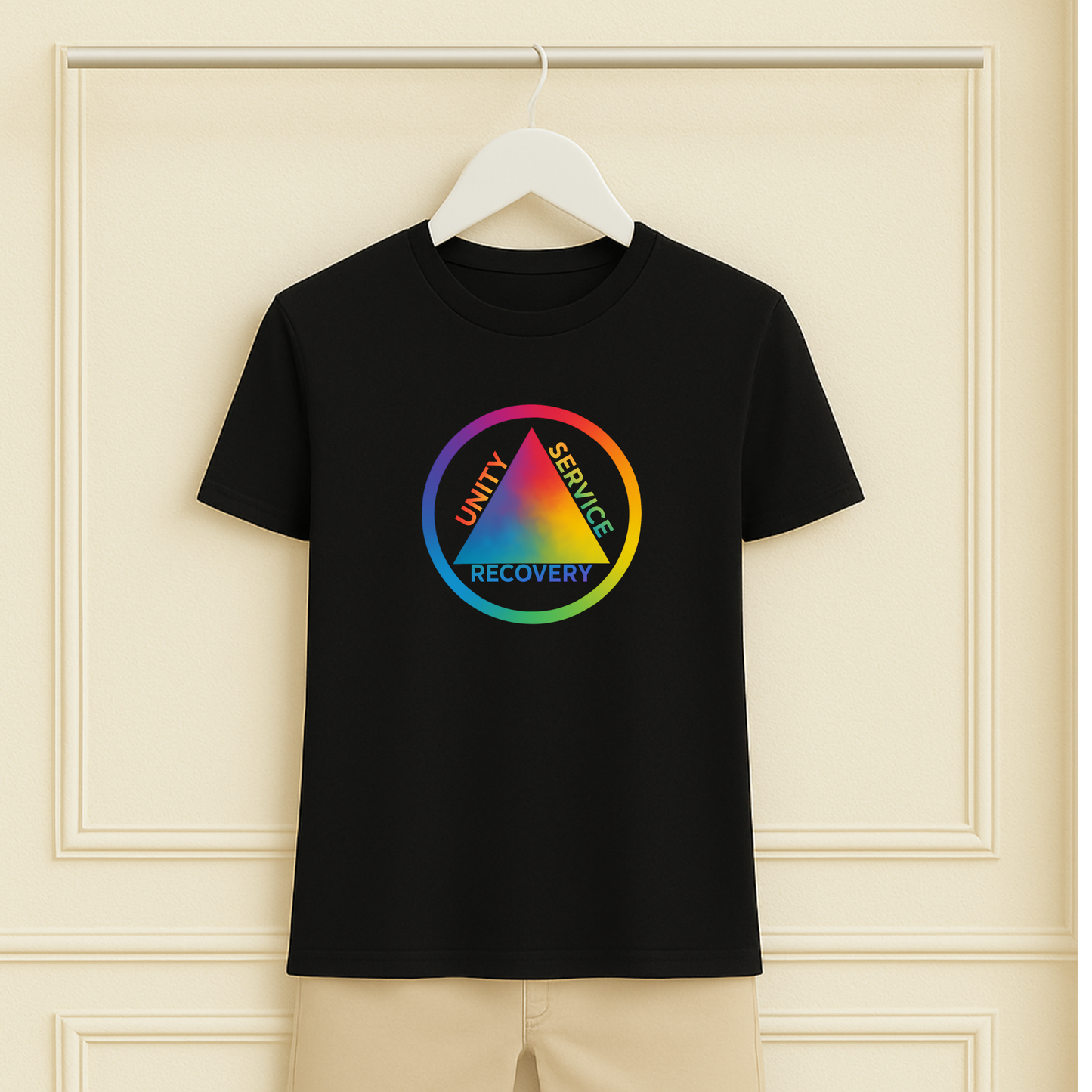 Rainbow Recovery Symbol Tee