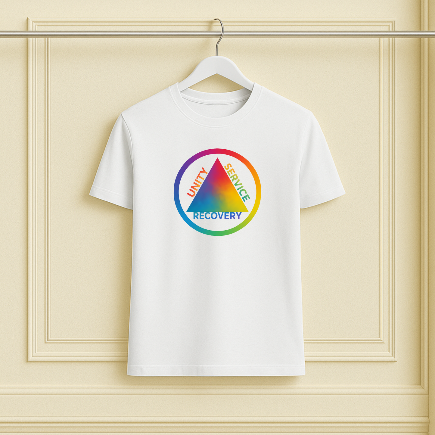 Rainbow Recovery Symbol Tee