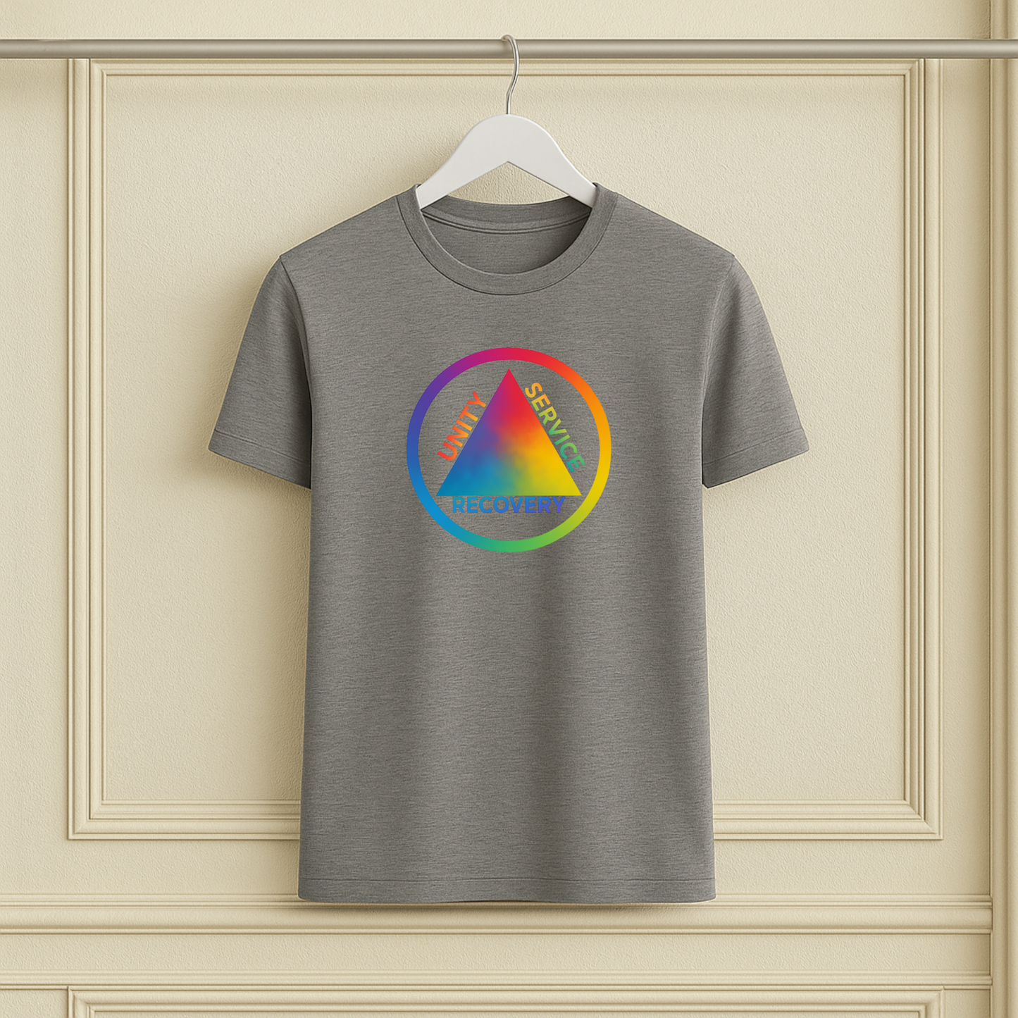 Rainbow Recovery Symbol Tee
