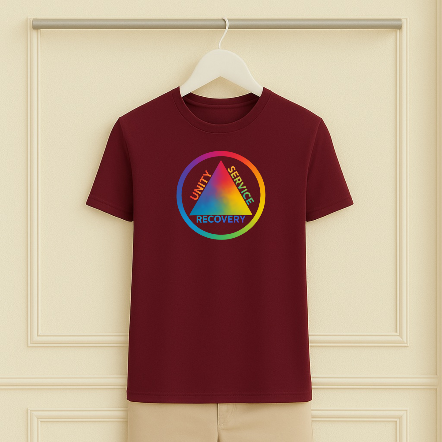 Rainbow Recovery Symbol Tee