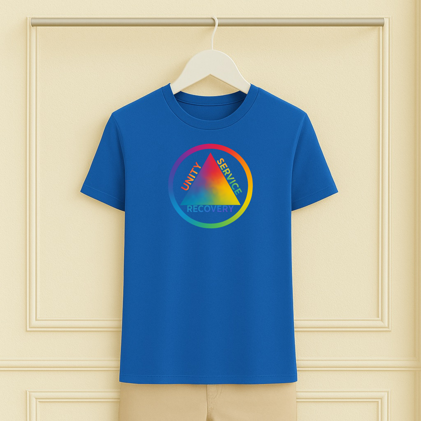 Rainbow Recovery Symbol Tee