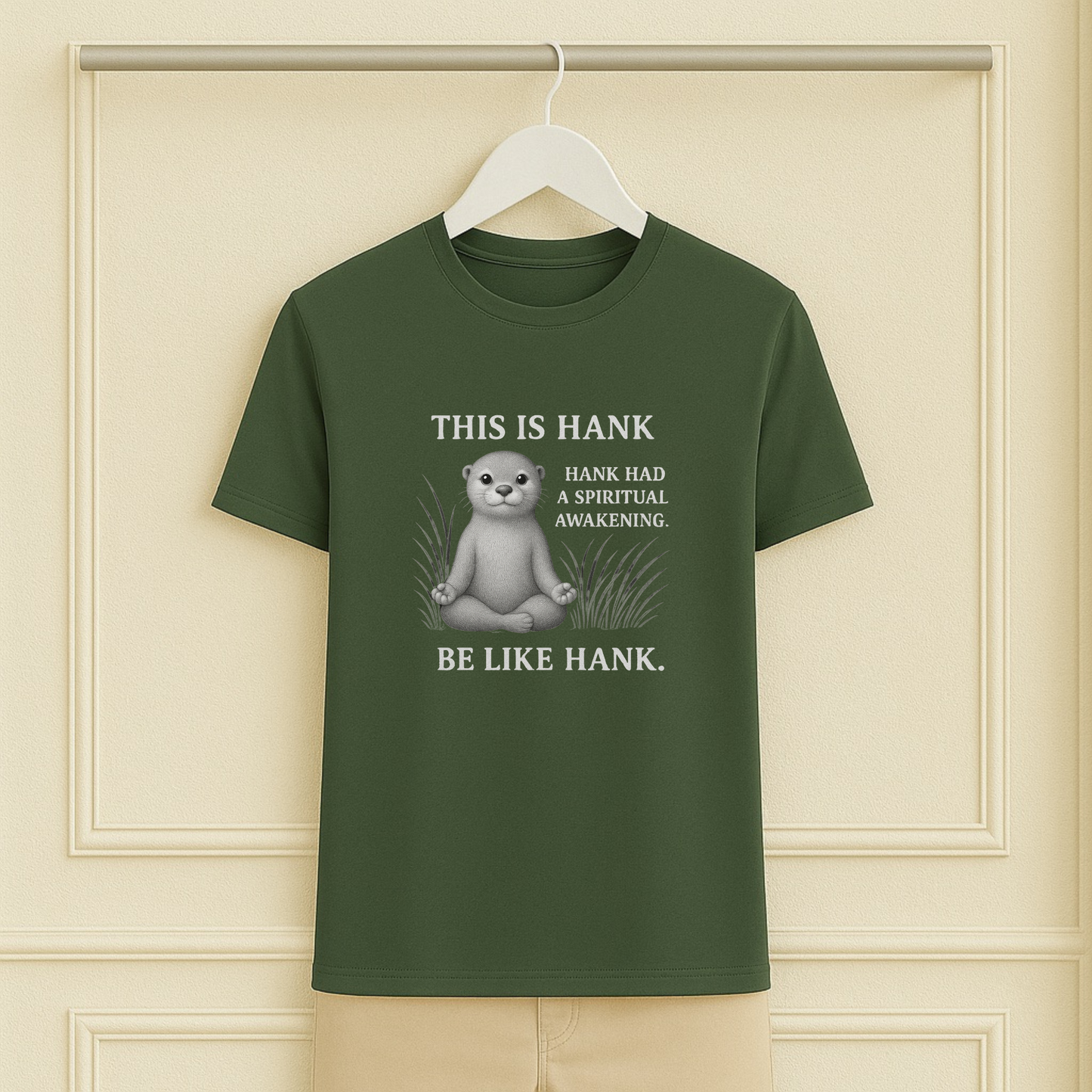 Hank Had a Spiritual Awakening Sober Tee