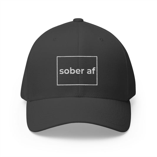 Sober AF Structured Cap