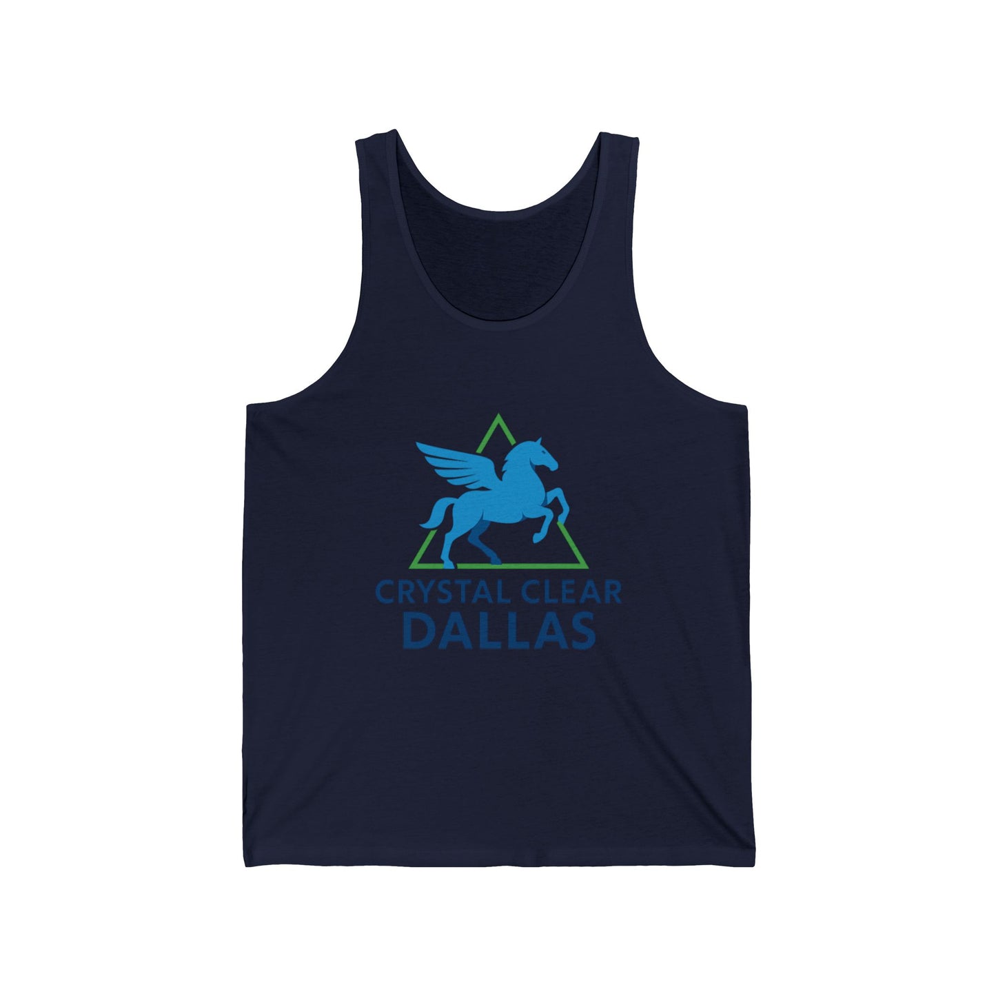 Crystal Clear Dallas Logo Tank Top