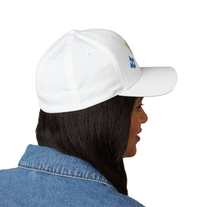 Embroidered Fitted Cap with 'SOBER'