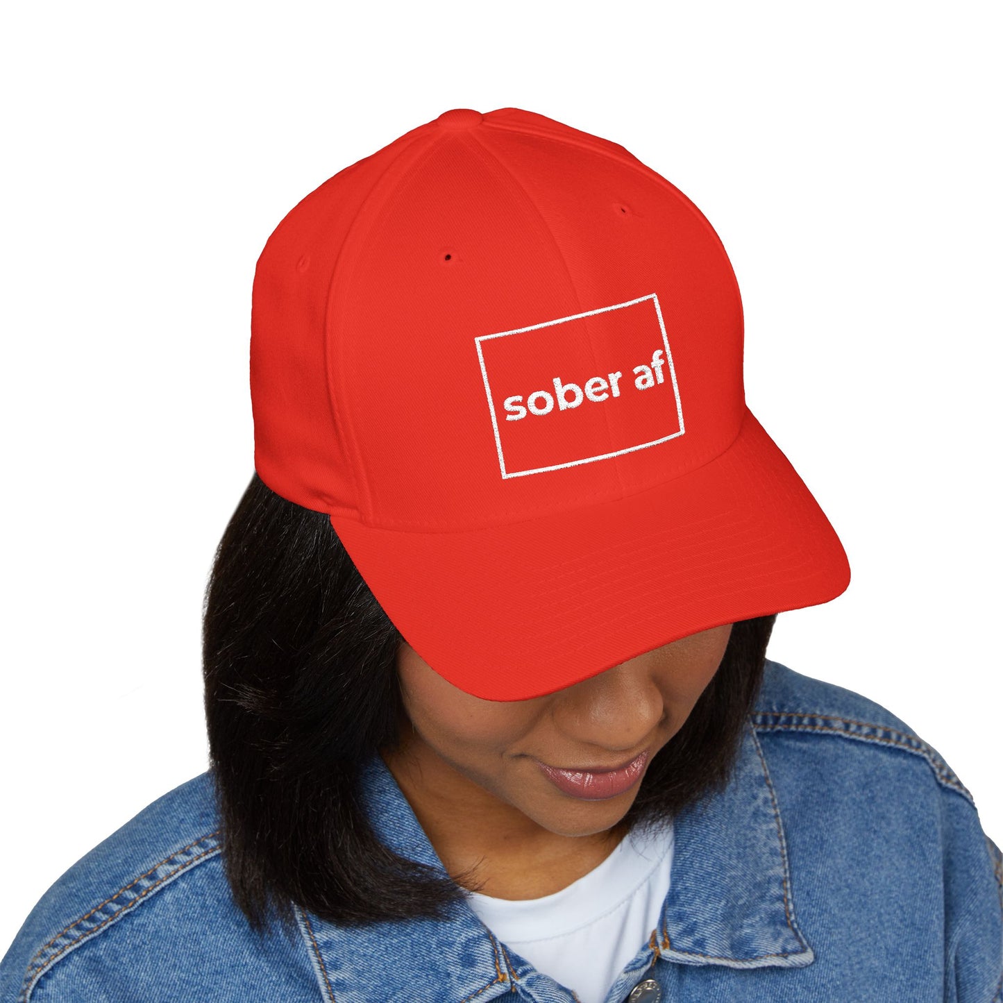 Sober AF Structured Cap
