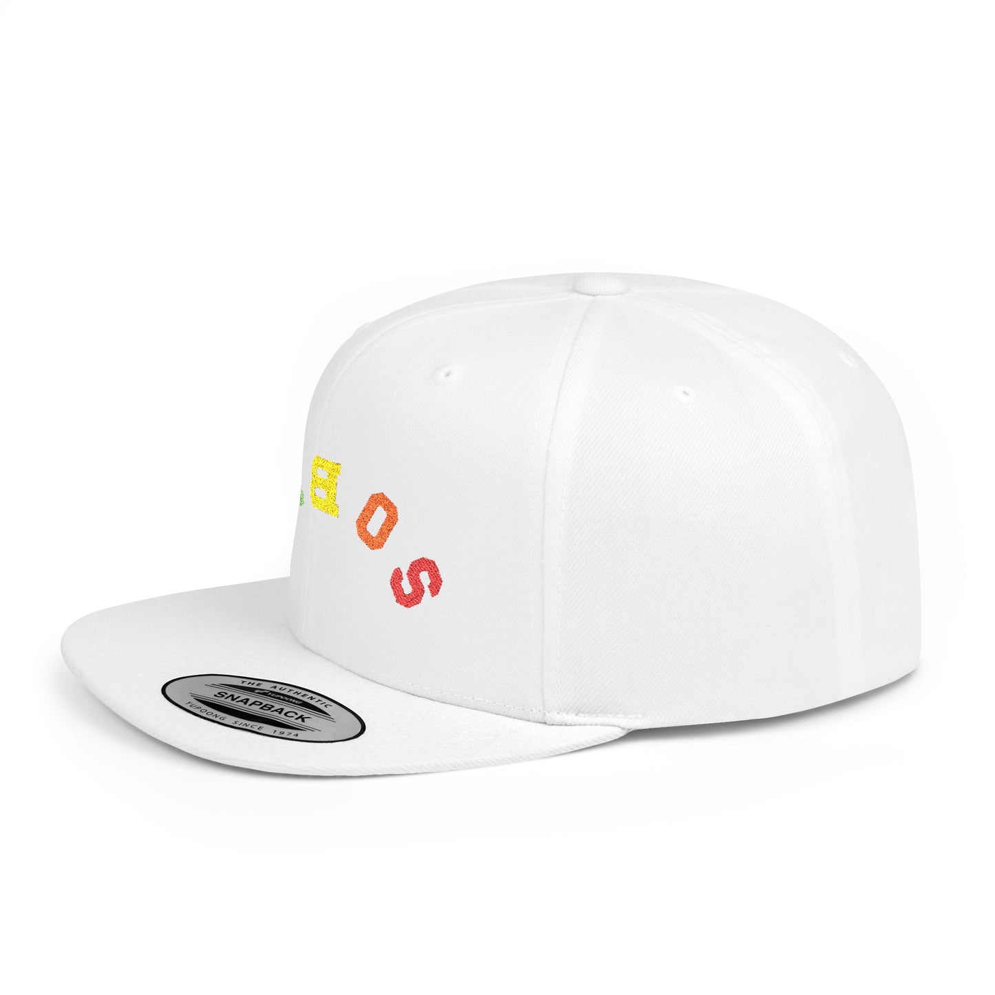 Inverted Sober Flat Bill Snapback