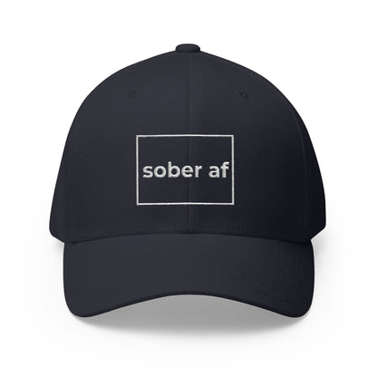 Sober AF Structured Cap