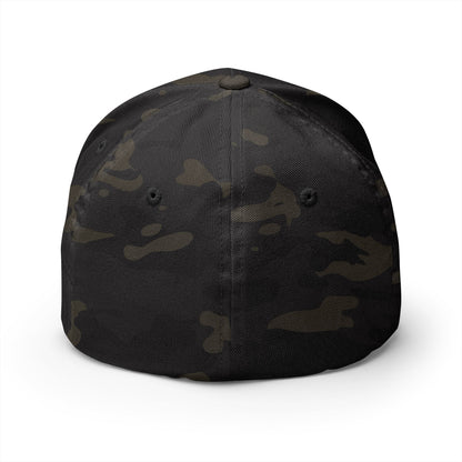Embroidered Fitted Cap with 'SOBER'
