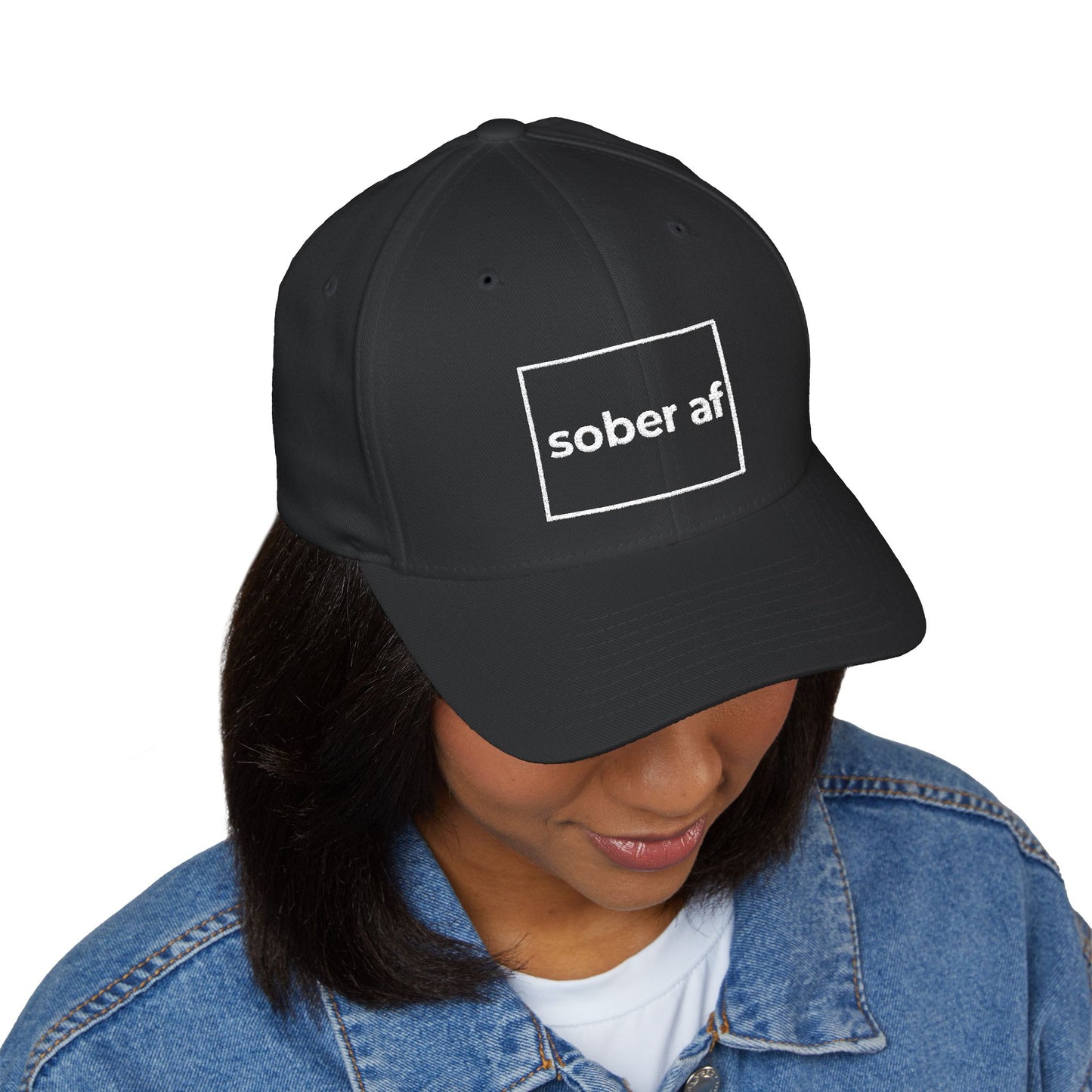 Sober AF Structured Cap