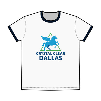 Crystal Clear Dallas Logo Ringer Tee