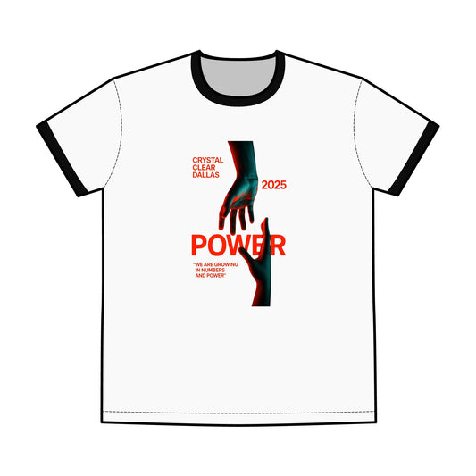 Crystal Clear Dallas 2025 Conference Ringer Tee