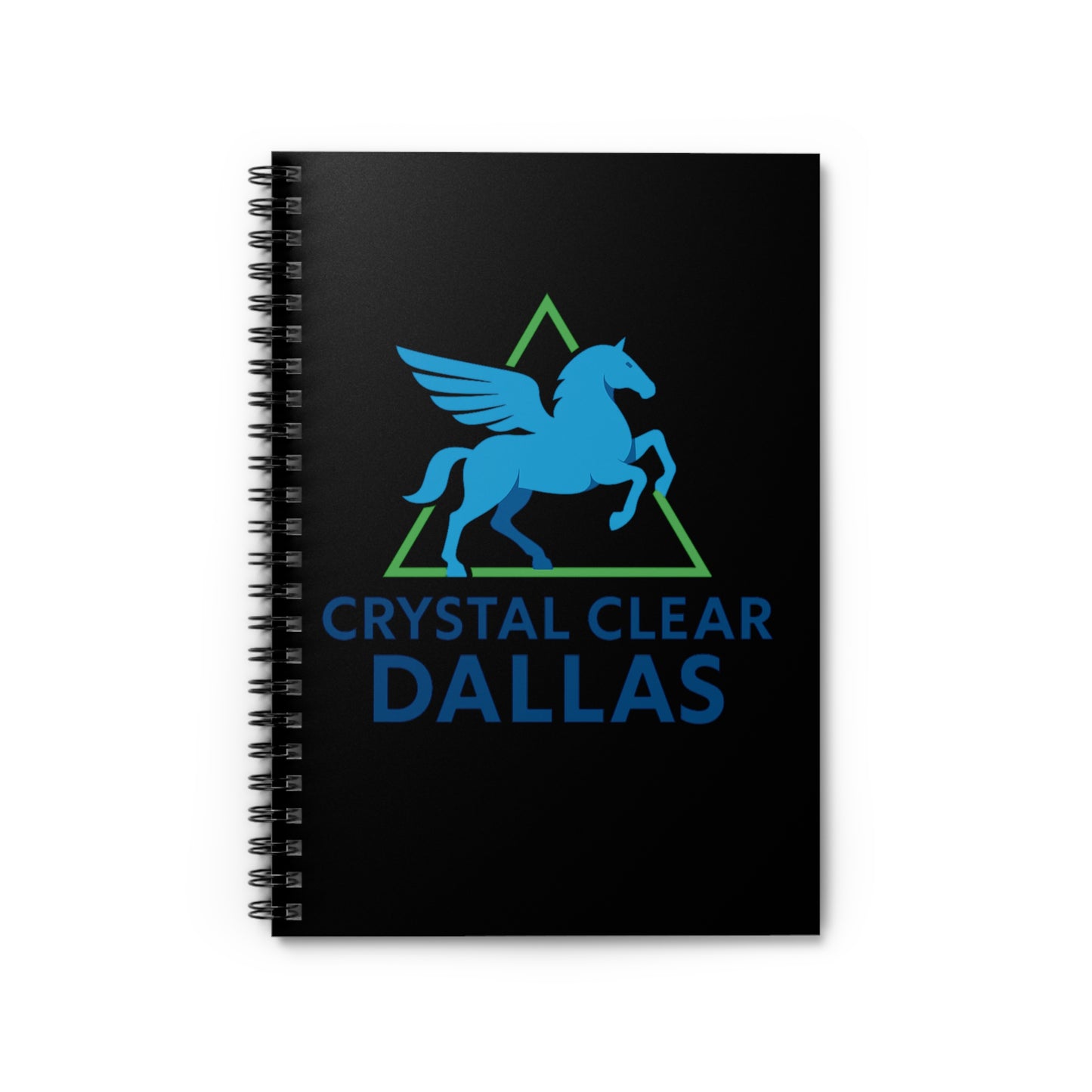 Crystal Clear Dallas Logo Notebook