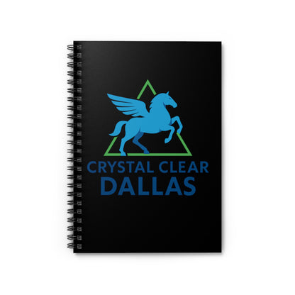 Crystal Clear Dallas Logo Notebook