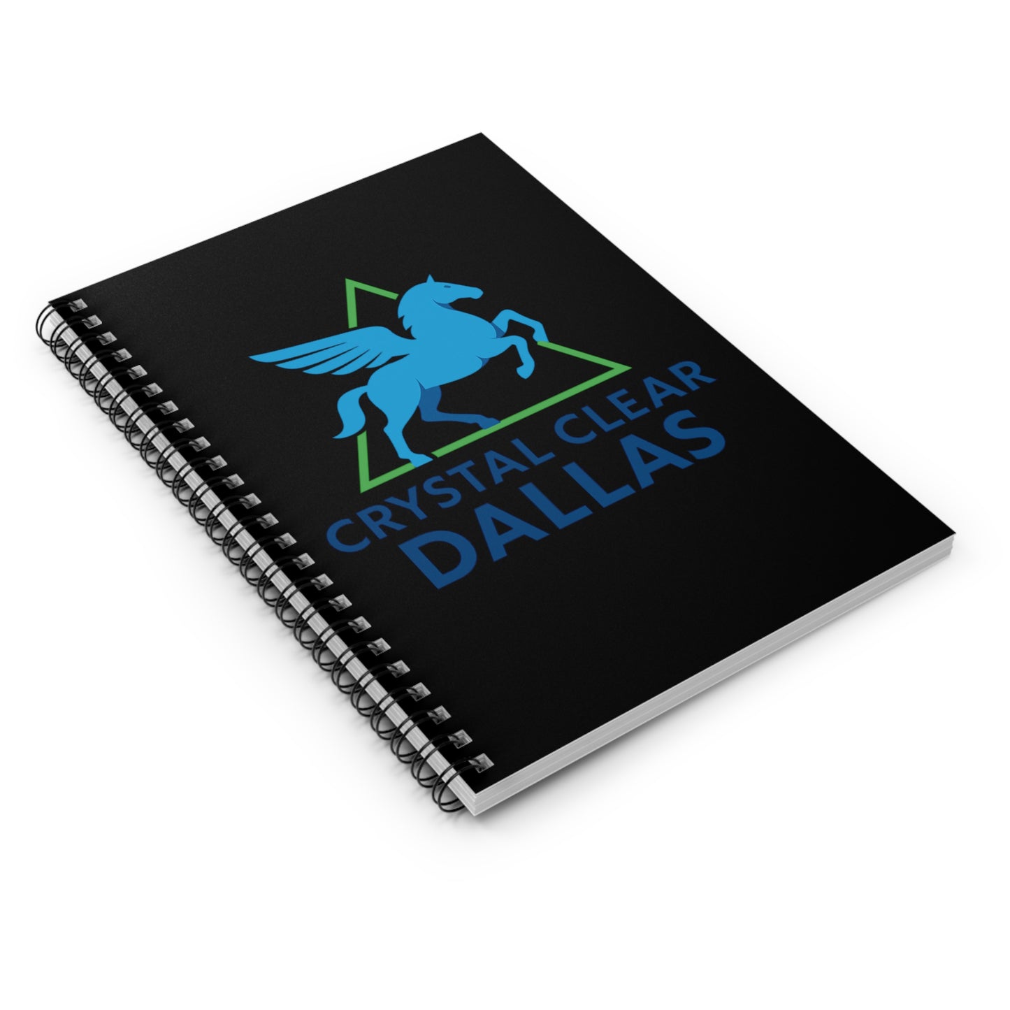 Crystal Clear Dallas Logo Notebook