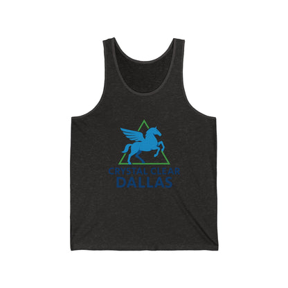 Crystal Clear Dallas Logo Tank Top