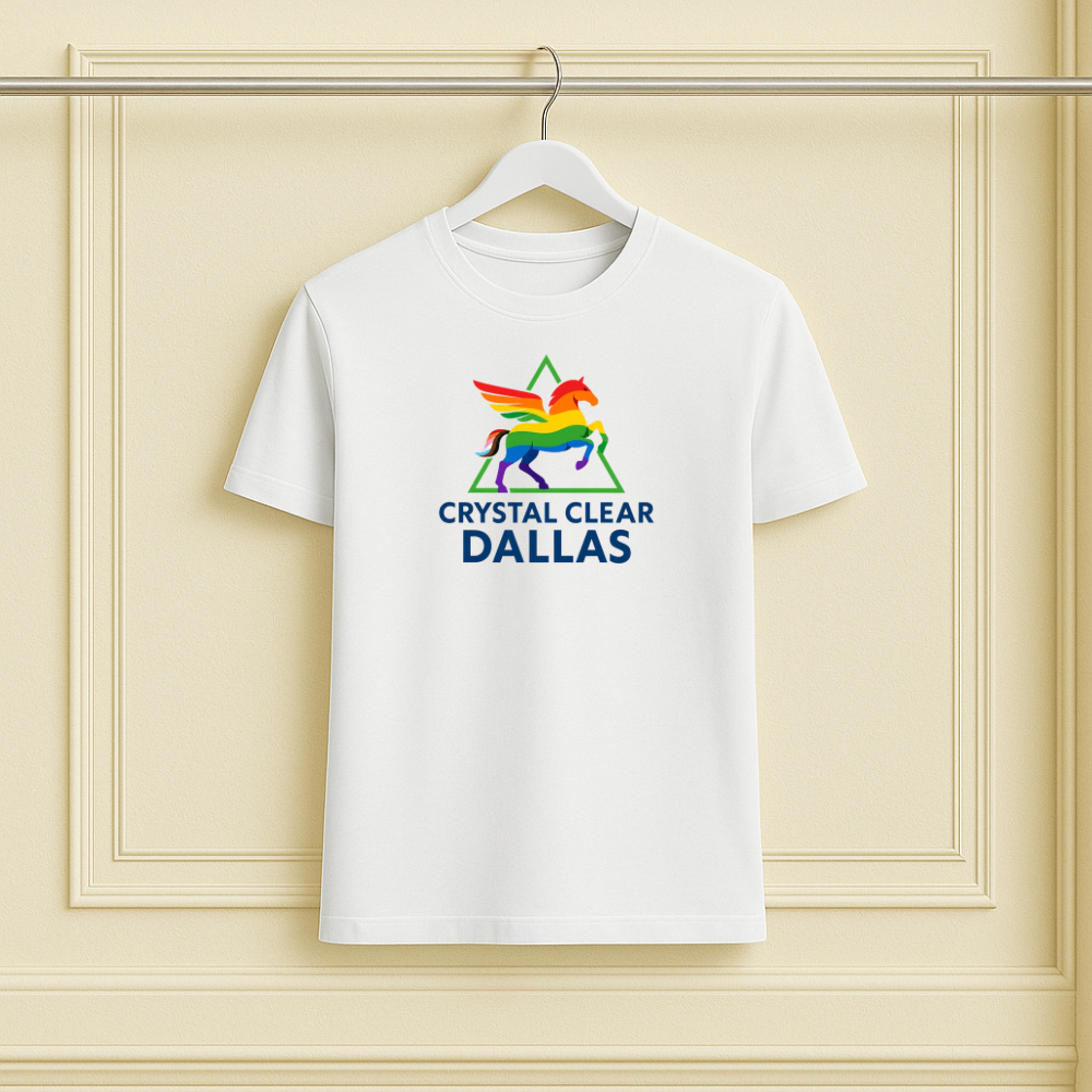 Crystal Clear Dallas Pride Tee