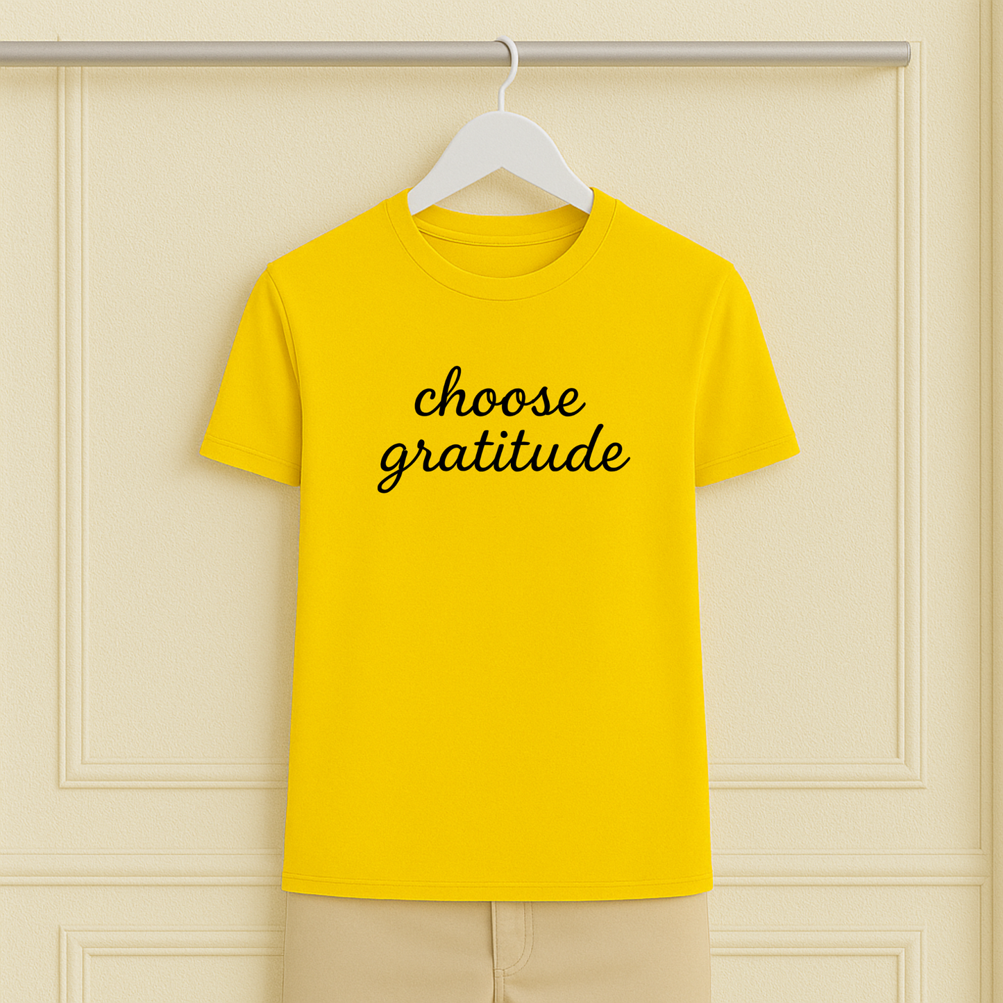 Choose Gratitude Script Tee