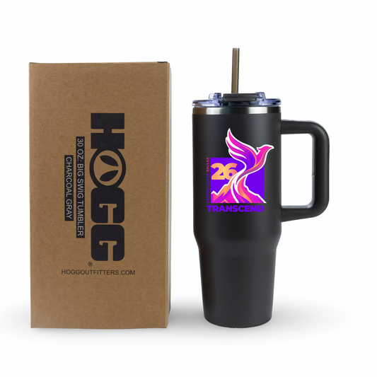 30 Ounce Transcend 2026 Conference Big Swig Tumbler (Choose from 2 Colors)