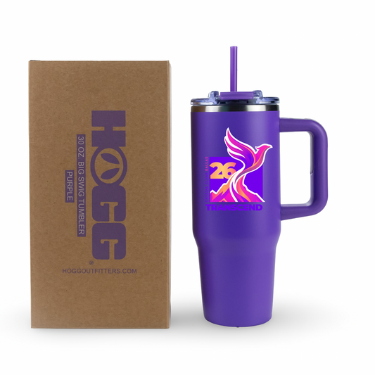 30 Ounce Transcend 2026 Conference Big Swig Tumbler (Choose from 2 Colors)