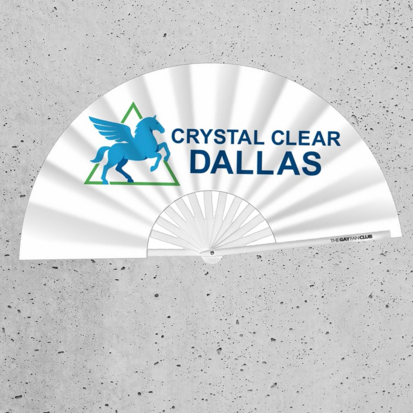 Crystal Clear Dallas Logo Clack Fan