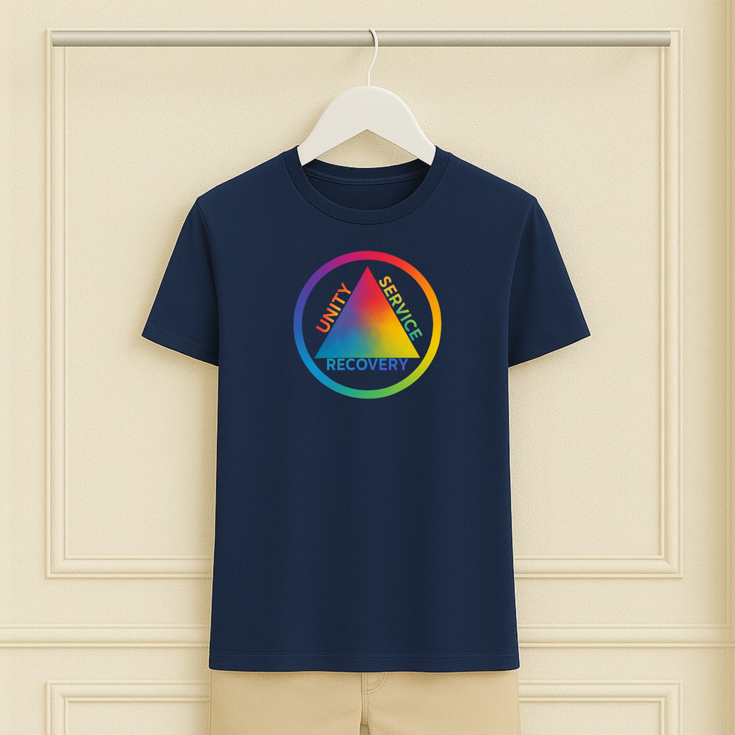 Rainbow Recovery Symbol Tee