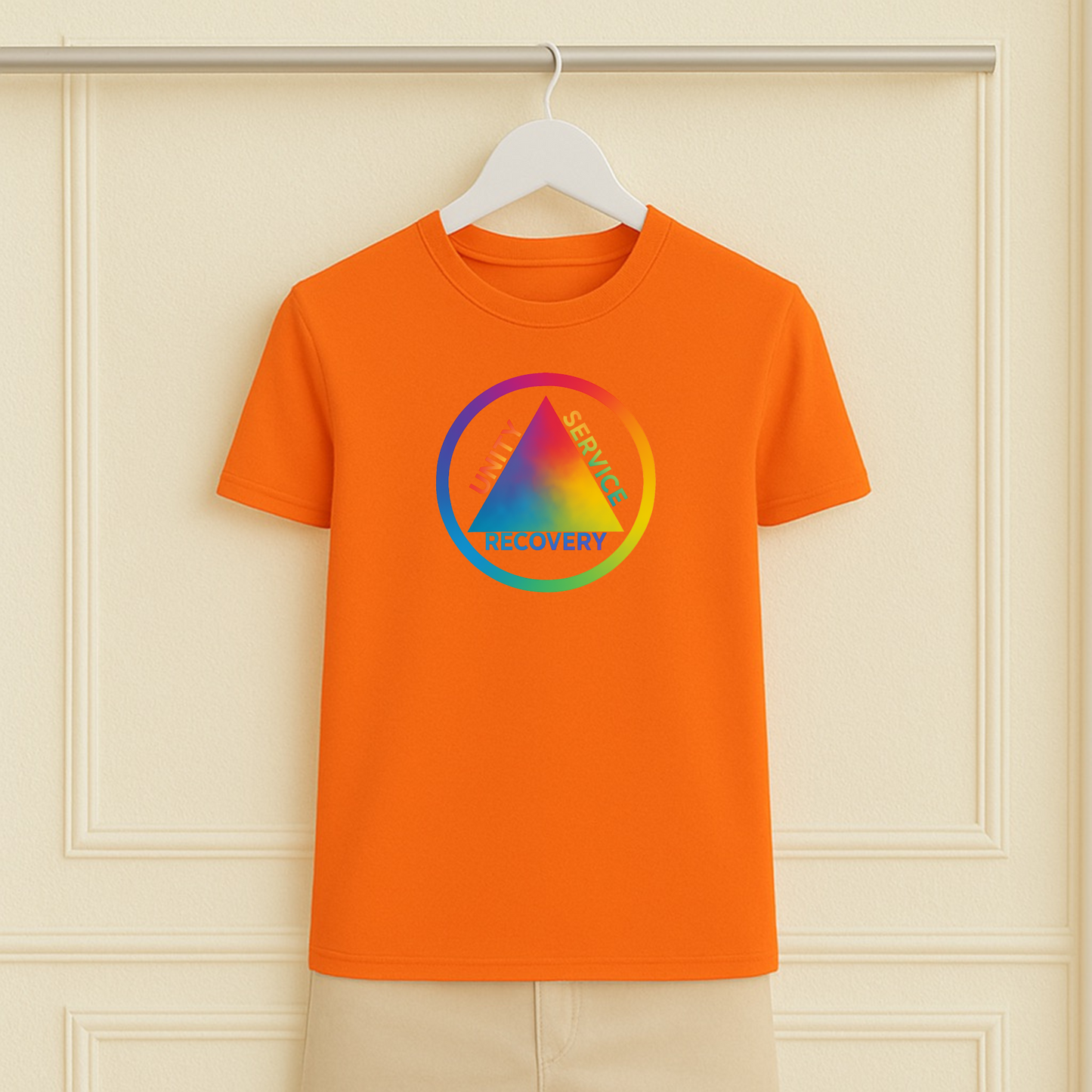 Rainbow Recovery Symbol Tee
